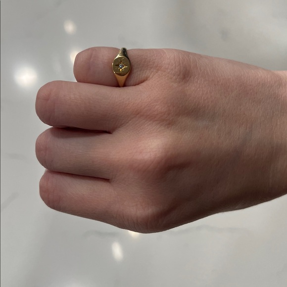 David Yurman CABLE COLLECTIBLES® STARSET PINKY RING - Picture 10 of 15